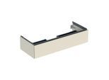 Geberit One Waschtisch-Unterschrank 505075004 118,4 x 50,4 x 47 cm, sand-grau/lackiert hochglänzend, 1 Schubladen