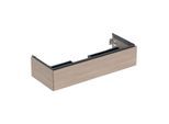 Geberit One Waschtisch-Unterschrank 505075005 118,4 x 50,4 x 47 cm, Eiche/Melamin Holzstruktur, 1 Schubladen