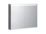 Geberit Option Spiegelschrank 500583001 900x700x150mm, mit Beleuchtung, zwei Türen