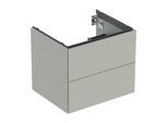 Geberit One Waschtisch-Unterschrank 505261007 59,2 x 50,4 x 47 cm, greige/lackiert matt, 2 Schubladen