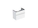 Geberit Waschtischunterschrank iCon 74x61,5x41,6cm, 2 Laden, w/lack. hochgl. (502308011)