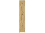 Möbelix , Eiche Artisan , Holzwerkstoff , 1 Fächer , 45x239.40x52.1 cm , Beimöbel erhältlich ,
