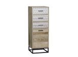 Livetastic , Graubraun , Holzwerkstoff , 3 Schublade(n) Schubladen , 39.5x106x38 cm , stehend , Kleinmöbel, Kommoden, Kommoden