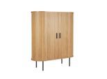Livetastic , Naturfarben , Holzwerkstoff , 4 Fächer , 100x118x40 cm , Kleinmöbel, Kommoden, Kommoden