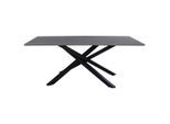 Livetastic , Schwarz , Metall, Holzwerkstoff , furniert , rechteckig , 90x76x180 cm ,
