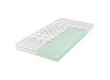 FAN , Weiß , Textil , H2 , 90x200 cm , Made in Germany, Oeko-Tex® Standard 100 , Bezug abnehmbar/waschbar, für Hausstauballergiker geeignet, optimale Belüftung, bessere Druckentlastung durch Noppenstruktur, Fixierbänder an den Ecken, alternative Größen erhältlich, Bezug rundum abnehmbar , Schlafzimmer, Matratzen, Topper