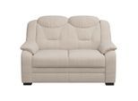 Mid.you , Beige , Textil , 138x99x99 cm , Made in EU , Rücken echt, Armteil links, Armteil rechts , Wohnzimmer, Sofas & Couches, Sofas, 2er Sofas