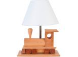 Möbelix , Naturfarben , Holz , 14x27x32 cm , Beleuchtung, Innenleuchten, Tischlampen, Kinderzimmer Tischleuchten