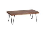 Mid.you , Sheeshamfarben , Holz , Sheesham , massiv , rechteckig , 60x40x115 cm , einfacher Aufbau , Wohnzimmer, Wohnzimmertische, Couchtische, Couchtische Holz