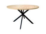 Mid.you , Schwarz, Eichefarben , Metall, Holzwerkstoff , rund , 120x75x120 cm , Bsci ,