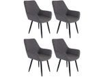 Mid.you , Grau , Metall, Textil , 58x87x64 cm ,