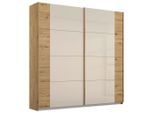Rauch Möbel , Champagner, Eiche Artisan , Holzwerkstoff , 2 Fächer , 181x210x62 cm , Blauer Engel, Goldenes M, Made in Germany ,