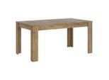 Möbelix , Kastanienfarben , Holzwerkstoff , 160x76.6x90 cm , Esszimmer, Esszimmertische, Esstische, Holztische, Esstische Holz