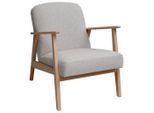 Livetastic , Grau, Buchefarben, Beige , Textil , Buche,Buche , massiv,massiv , 63x78x78 cm , Made in EU ,