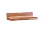 Mid.you , Akaziefarben , Holz , Akazie , massiv , 60x17x23 cm , hängend, in verschiedenen Größen erhältlich , Kleinmöbel, Regale, Wandregale & Hängeregale, Wandregale