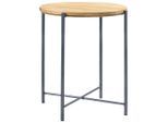 Hasena , Anthrazit, Eichefarben , Holz, Metall , Eiche , massiv , 48x52x48 cm ,