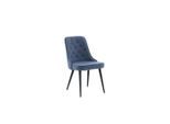 Livetastic , Blau, Schwarz , Metall, Kunststoff, Textil , Füllung: Schaumstoff , 50x88.5x66 cm , abwischbar ,