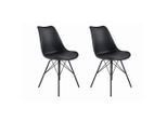 Mid.you , Schwarz , Metall , 44 cm , Esszimmer, Barmöbel, Barhocker
