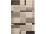 Möbelix , Braun, Beige , Textil , Abstraktes , rechteckig , 80x200 cm , in verschiedenen Größen erhältlich ,