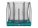 Salta , Grün , Metall , 214x153 cm , Spielwaren, Outdoorspielzeug, Trampoline