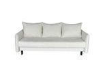Mid.you , Creme , Textil , Füllung: Polyurethan (Pur) , 218x96x102 cm , Made in EU , Liegefunktion ,