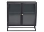 Livetastic , Schwarz , Metall, Glas , 85x85x40 cm , Typenauswahl ,