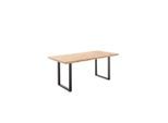 Möbelix , Eichefarben , Metall , Zerreiche , rechteckig , 120x76x75 cm , FSC 100% , in verschiedenen Größen erhältlich , Esszimmer, Esszimmertische, Esstische, Holztische, Esstische Holz