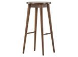 Livetastic , Braun , Holz , Kautschukholz , massiv , 36x75x36 cm ,