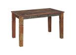 Mid.you , Braun , Holz , Mangoholz , massiv , rechteckig , 70x76x120 cm , Esszimmer, Esszimmertische, Esstische, Holztische, Holztische massiv
