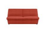 Looks by W.Joop , Orange , Textil , Uni , 185x92x103 cm , Made in EU, FSC MIX , Stoffauswahl, Rücken echt ,