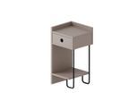 Livetastic , Mokka , Holzwerkstoff , 1 Schublade(n) Schubladen , 32x61x30 cm , Kinder- & Jugendzimmer, Kinderbetten, Kinderbett-Zubehör