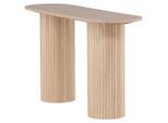 Livetastic , Weiß, Beige , Holzwerkstoff , 40x72x130 cm , Kleinmöbel, Konsolentische