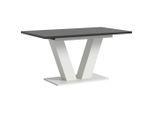 Mid.you , Grau , Holzwerkstoff , rechteckig , 90x76x150-190 cm , FSC MIX , ausziehbar , Esszimmer, Esszimmertische, Esstische, Holztische, Esstische Holz
