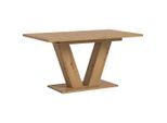 Mid.you , Eiche Artisan , Holzwerkstoff , rechteckig , 90x76x150-190 cm , FSC MIX , ausziehbar ,