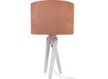 Möbelix , Weiß, Beige , Holz , 55 cm ,