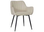 Mid.you , Schwarz, Beige , Holz, Metall, Textil , Pappel , Sperrholz , 57x79x58 cm , Bsci ,