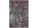Möbelix , Grau, Hellrot , Textil , Abstraktes , rechteckig , 240x340 cm , Teppiche & Böden, Teppiche, Webteppiche, Vintage Teppiche