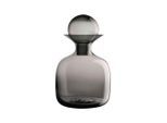 ASA Karaffe, Grau, Glas, 1,5 L, 18.5 cm, Deckel, Kaffee & Tee, Kannen, Karaffen
