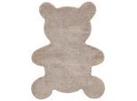 Ben'n'jen Kinderteppich, Natur, Textil, Bär, Tierform, 120x160 cm, Bsci, Oeko-Tex® Standard 100, für Fußbodenheizung geeignet, Teppiche & Böden, Teppiche, Teppich Kinderzimmer