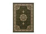 Ayyildiz Webteppich Kashmir 2601 Grün, Grün, Textil, orientalisch, rechteckig, 200x290 cm, Oeko-Tex® Standard 100, für Fußbodenheizung geeignet, schmutzabweisend, Hausstauballergiker lichtunempfindlich, antistatisch, pflegeleicht, strapazierfähig, leicht zusammenrollbar, Teppiche & Böden, Teppiche, Moderne Teppiche