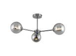 Novel Deckenleuchte, Braun, Metall, Glas, Vintage,Vintage, rund,rund, 25 cm, RoHS, ISO 9001, Bsci, CE, Lampen & Leuchten, Innenbeleuchtung, Deckenleuchten