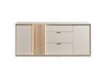 Mid.you , Kaschmir , Holzwerkstoff , 4 Fächer , 3 Schublade(n) Schubladen , 193x83x40 cm , Kleinmöbel, Kommoden, Sideboards
