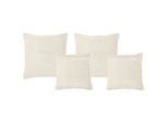 Livetastic , Creme , Textil , Füllung: Silikon, Schaumstoffflocken,Silikon, Schaumstoffflocken , 42x53 cm , Made in EU , Heimtextilien, Wohntextilien, Kissen, Zierkissen