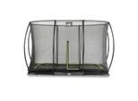 Exit Toys , Schwarz , Metall, Kunststoff , rechteckig , 366x203x244 cm , TÜV-geprüft, GS-geprüft, EN 71 , Spielwaren, Outdoorspielzeug, Trampoline
