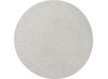 Möbelix , Grau , Textil , Uni , rund , ISO 9001, Bsci, Oeko-Tex® Standard 100 , leicht zusammenrollbar, pflegeleicht, in verschiedenen Größen erhältlich, für Fußbodenheizung geeignet , Teppiche & Böden, Teppiche, Webteppiche