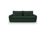 Premium Living , Grün , 240x72-90x120 cm , Wohnzimmer, Sofas & Couches, Schlafsofas, Schlafsofas