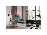 Livetastic , Blau , Textil , 73x102x80 cm , Esszimmer, Esszimmerstühle, Stühle
