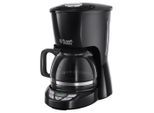 Russell Hobbs , Schwarz , Metall, Kunststoff, Glas , 1,25 l,1250 ml , 19.7x31.8x28.5 cm , Küche, Küchenelektrogeräte, Kaffeemaschinen, Filterkaffeemaschinen