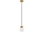 Möbelix , Weiß, Eichefarben , Holz, Glas , Eiche , 150 cm , Beleuchtung, Innenleuchten, Hängeleuchten