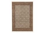 Cazaris , Creme, Beige , Textil , Bordüre , rechteckig , 60x90 cm , Care & Fair , für Fußbodenheizung geeignet, in verschiedenen Größen erhältlich ,